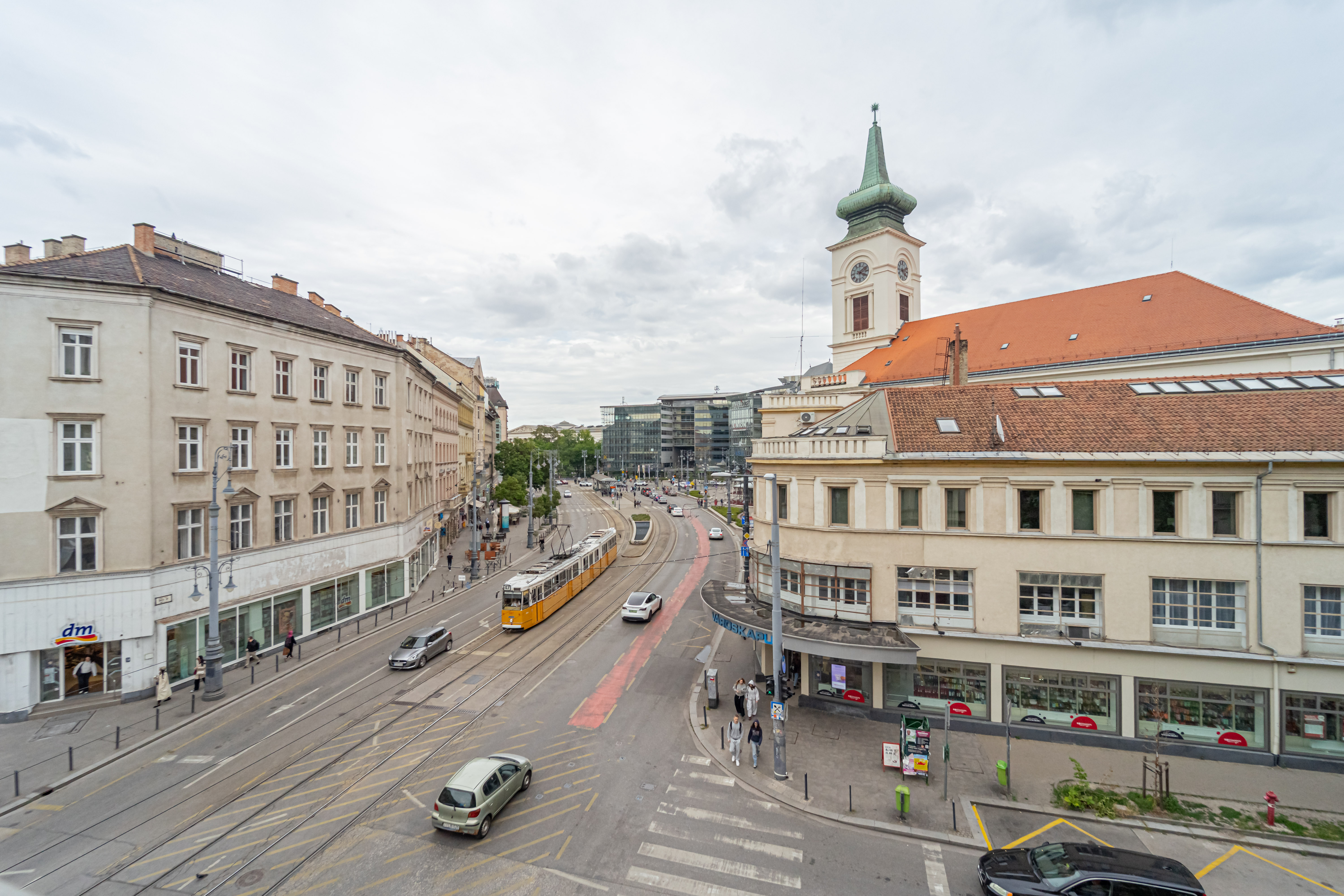 Kálvin tér kilátás