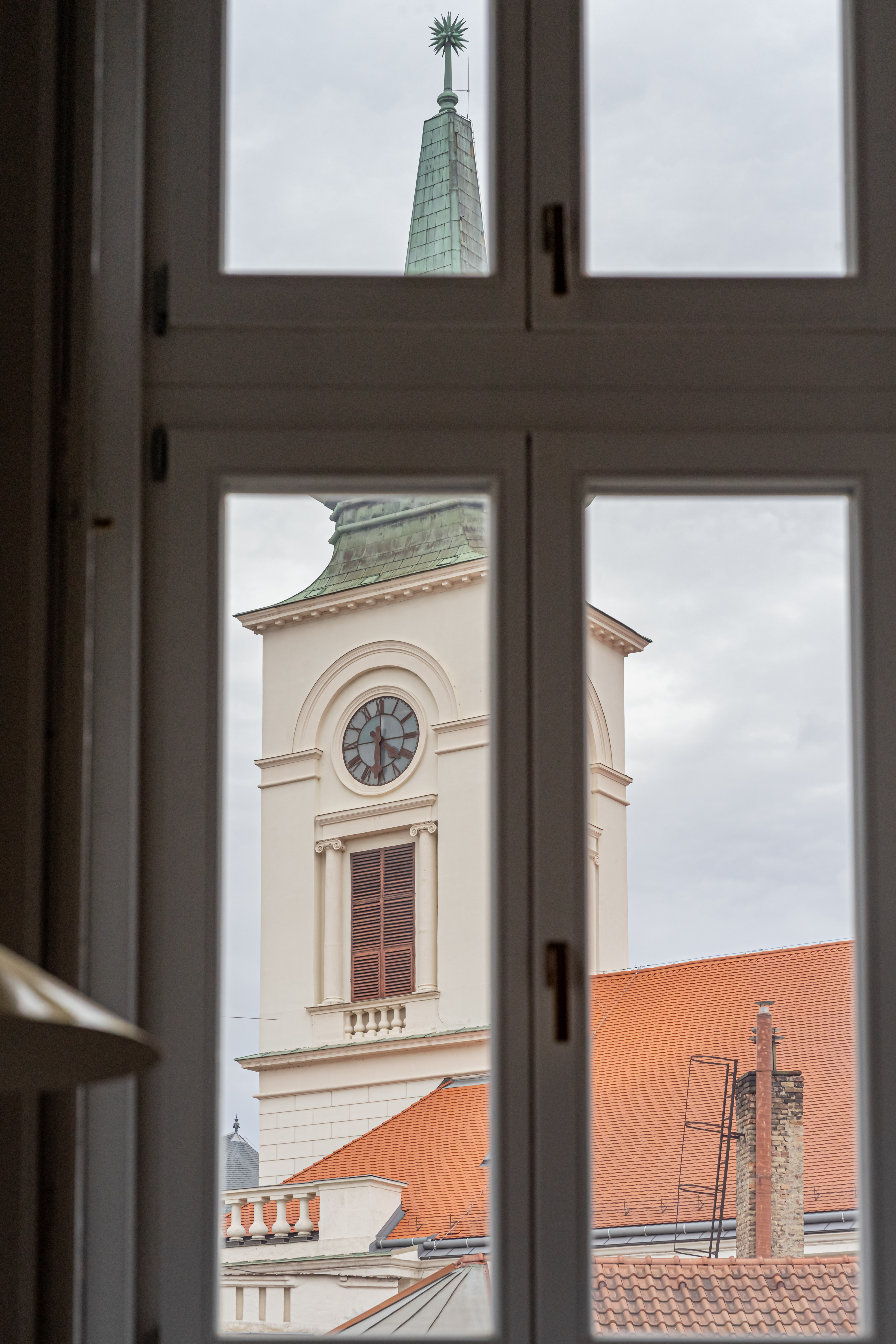 Templomtorony kilátás
